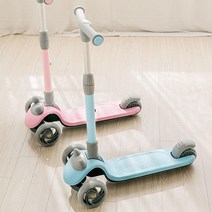 원터치 접이식 어린이 킥보드 초등학생킥보드 초등킥보드 유아킥보드, 인디고 핑크, 상세페이지 참조, 상세페이지 참조
