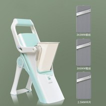 스토비투 고기 햄 야채 무우 당근 채썰기 채써는 기계 슬라이스 다기능 만능 슬라이서 절단기, B세트