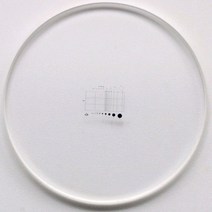 휴대용현미경 디지털 전자 미니 생물 MICROSCOPE c1 - c7 광학 유리 교정 슬라이드 접안 렌즈 레티클 눈금자 스테이지 마이크로미터 접안 렌즈 측정, 1pc c2