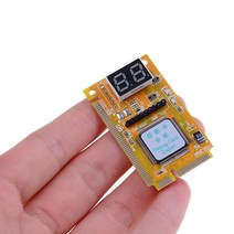 컴퓨터 어댑터 호환 부품 노트북 16진수 문자 디스플레이용 미니 PCI-E LPC PC 분석기 테스터 POST 카드 테스트