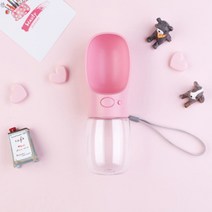 에코펫위드 강아지물병, 핑크, 1개
