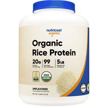 뉴트리코스트 라이스 프로틴 무맛, 2268g, 1개