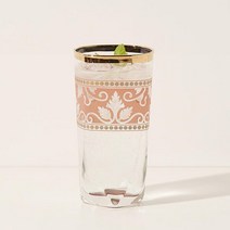 아트박스/왠지 꽃과자기-분청사기박지초화문시온유리잔, 단품