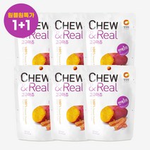[1+1] 청정원)고구마츄60G 총6개입 편의점 간식 스낵