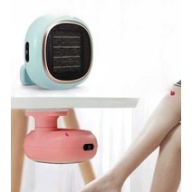 벽걸이 전기히터 유아 욕실 난로 미니히터, 1000w 핑크