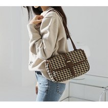 다옴가방 체크무늬 데이트룩 여자 사각 숄더백 명품여성가방 여성숄더백 크로스백