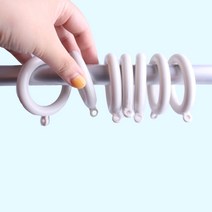커튼링 7P (대) 코텍408 커튼고리 레일 링집게 자취