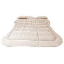 오토캠핑장 자동릴선 릴선자동 오토릴선 러그박스 car iatable bed suv auto 매트리스 후면 행 자동차 여행 슬리핑 패드 오프로드 에어 침대 캠핑 매트 에어 자동차, 베이지