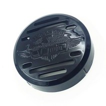 블랙 크루저 혼 라이드 이글 커버 가와사키 발칸 800 V 스타 650, 한개옵션0