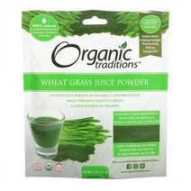 Organic Traditions 밀싹 미네랄 비타민 150g 1개
