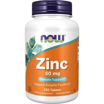 나우푸드 아연 50mg 250정, 1개