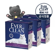 에버크린 ES 6.35kg x3개 고양이모래 유향에버크린, ES 6.35kg x2개+에버크린우산
