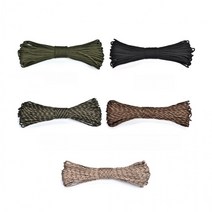 mh_등산 밧줄 빨래줄 텐트줄 로프 현수막끈 캠핑 구조줄 다용도, 다용도로프 블랙