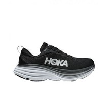 [정품] 호카 본디 8 블랙 화이트 - 와이드 Hoka Bondi Black Wide 1082468