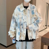 2023 힙 청자켓 루즈핏 워싱 빈티지 점퍼