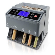 Cassida C300 Professional USD 코인 카운터 분류 및 포장지/롤러 분당 300개 퀵로드 및 인쇄 호환