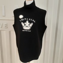 임페리얼 터틀넥 골프 니트 베스트 P0A440139