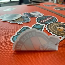 PVC 코팅 캠핑로고 디자인 스티커 고급 감성 차박 초보 캠핑 그램핑 장비 용품 준비물 남자 여자 커플 생일 선물, A 본상품선택