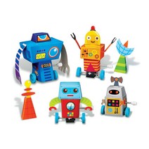 4M 태엽 로봇 만들기 종이접기 경주놀이 종이장난감 DIY 집콕놀이 조립 유치원교구, 상세페이지참조