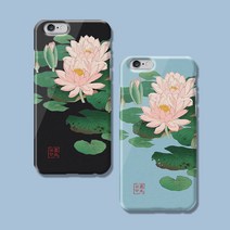 와우박스 주문제작 민화 낙관 연꽃 연화도 케이스