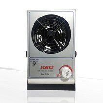 제전기 산업용 소형 정전기방지 안전 넓은 범위 소형 탁상용 이온 팬 정전기 제거기 팬, 5엽 선풍기(1.6KV 소형 변압기)