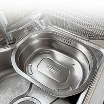 위생적인 스텐레스 설거지통 (8000ml) 싱크볼, 상세페이지 참조