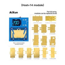 JCID AIXUN IHeater Pro 예열 iPHONE X-14promax 안드로이드 마더 보드 계층/Degumming/난방 수리 스테이션, [01] Full-14 Modules 220V