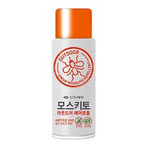 신신제약 모스키토 모스키토밀크 아웃도어 에어로솔 모기기피제 낚시소품, 1. 모스키토 아웃도어 에어로솔