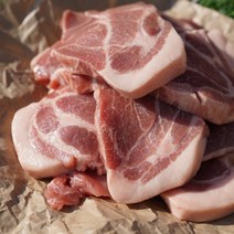 수입산 돼지고기 삼겹살 목살 목전지 제육볶음용 국거리용 구이용 숯불용 300g 미국산 네덜란드산, 목전지600g (국거리용 깍뚝썰기), 1개