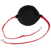 프로 스타일 우먼 트레이닝 복싱글러브 헤드기어 스포츠안면보호대 격투기보호대sjshop 더블 엔드 무에타이 mma 타이어 복싱 펀치 백 스피드 볼 훈련, 수건소재, 22cm × 블랙