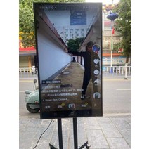 라이브 방송 무선 대형 스크린 터치 모니터 유튜브, 32인치스마트두꺼운라이브스크린삼각대비터치스크린