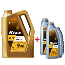 KIXX G1 FE 5W20 SP 4L 1개 + 1L 2개 가솔린, @ G1 FE 5W20 4L 1개+1L@2개@@
