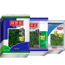 대천김 재래김/파래김/돌김 30봉(10봉 x 3세트)/구운김/조미김/전장김, 02.파래김10봉x3세트(총30봉), 선택완료