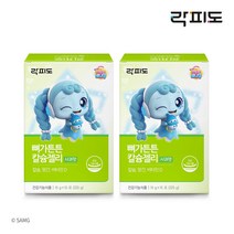 [본사직영] 락피도 캐치티니핑 뼈가튼튼 칼슘젤리 15포 x 2박스 / 1개월 분, 단품, 단품