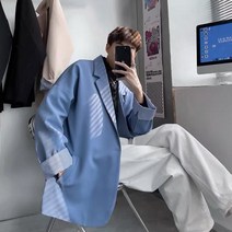 오르난 남성 패션 소매포인트 블레이저 JC788