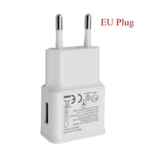고속 충전기 무선 샤오미 충전 USB 케이블 삼성 갤럭시 S3 S4 S6 S7 엣지 노트 4 5 J2 J3 J5 J7 2016 여행, 03 EU chager_02 Black