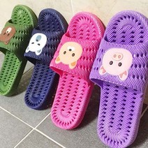 물때안끼는 욕실화 미끄럼방지 화장실 욕실 슬리퍼, 1개