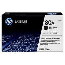 HP Laserjet Pro 400 M401n 정품토너 검정 CF280A 2 700매 NO.80A 사용 가능기종 M401dw M401dne M401d M401dn, 1개