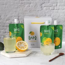 노란소쿠리 유자즙 10포 20포, 선물용10포