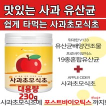 맛있게 타먹는 사과 유산균 가루 분말 요거트 쥬스 샐러드 우유 v133 포스트바이오틱스