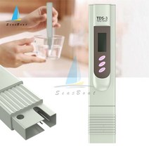 세균측정기휴대용 펜 디지털 수량계 필터 측정 수질 순도 테스터 TDS 미터 가죽 케이스 포함, 한개옵션0