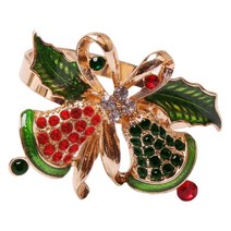 추수 감사절 결혼식 결혼식 가족 모임을위한 크리스마스 냅킨 링 크리스마스 냅킨 링 홀더 저녁 식사 테이블 설정 장식, 금