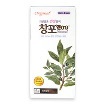 중외제약 창포엔 내추럴헤어칼라 5호 자연갈색 60g, 창포엔 내추럴5호 1개