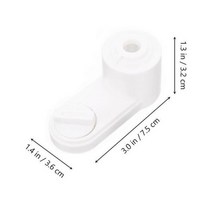 벽 LED 스포트라이트 트랙 조명 펜던트 라이트 어댑터 1 개, White