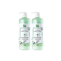 대용량 샴푸 1000ml x 2개 퍼스트로맨틱청정미인, 대용량 샴푸 1000ml x 2개 퍼스트로맨틱