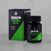 뉴트리커먼 삼대오백 관절 영양 MSM, 60정, 66g, 6개