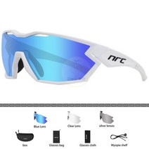 2022 NRC P-Ride Photochromic Cycling Glasses 남자 산악 자전거 고글 스포츠 MTB 사이클링 안경 여자 선글라스, CHINA, Photochromic-2lens, 03 03