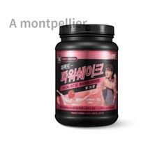 칼로바이 퍼펙트파워쉐이크 대용량 단백질보충제 프로틴 BCAA 딸기맛, 1000g, 4개