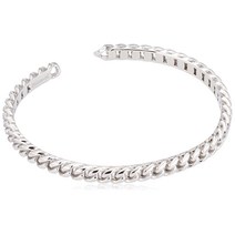 [미앙사이] 팔찌 광택 실버 102-0436 []