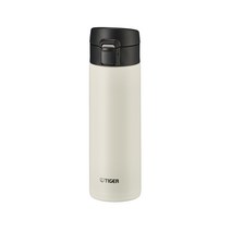[타이거] 수퍼클린 플러스 원터치 보온보냉 텀블러 480ml / MKA-K048, 이그렛 화이트
